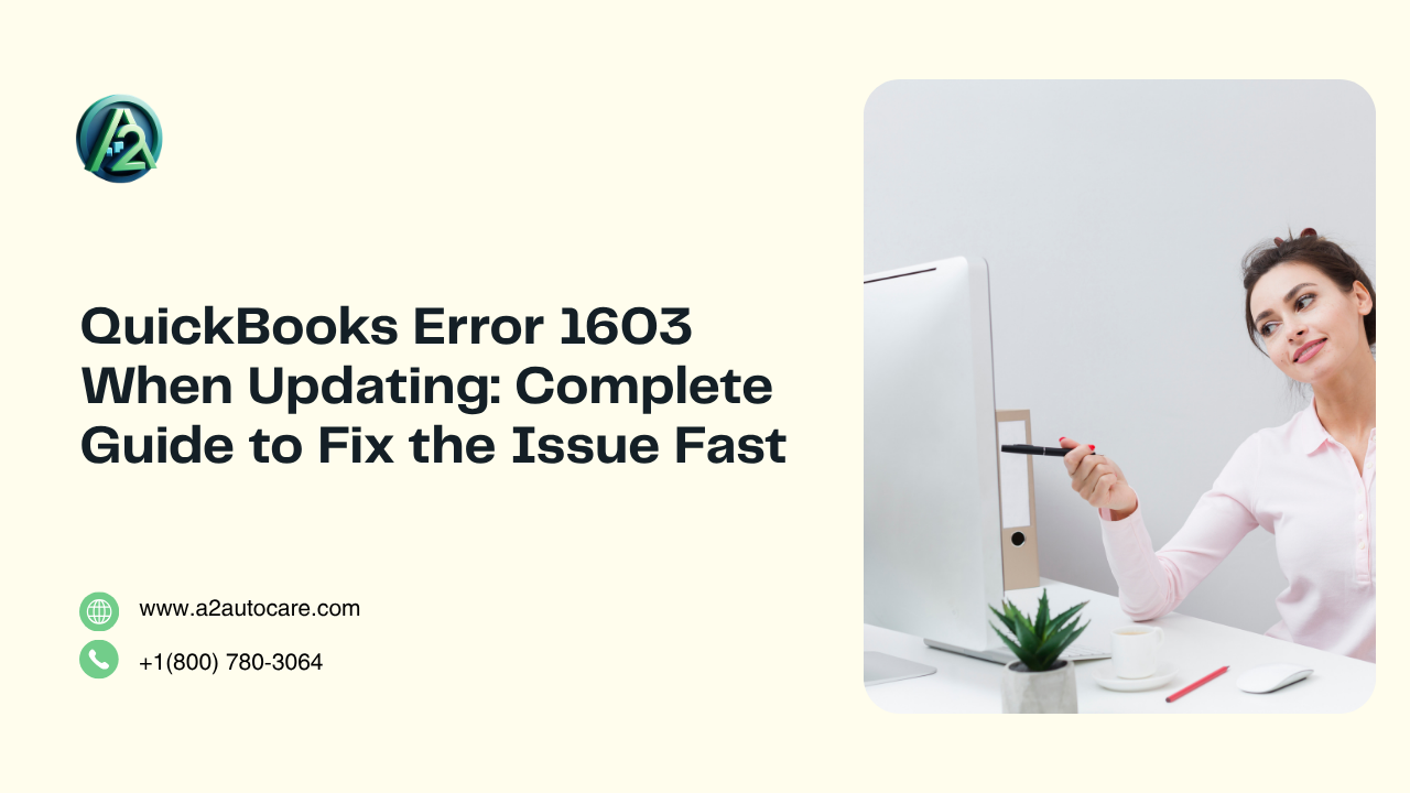 Fix QuickBooks Error 1603 Without Data Risks